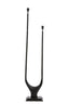 Floor lamp 2L 31x18x149 cm GAVI matt black
