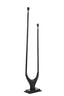 Floor lamp 2L 31x18x149 cm GAVI matt black
