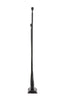 Floor lamp 2L 31x18x149 cm GAVI matt black