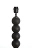 Floor lamp 35x35x130 cm VEGLIO wood matt black