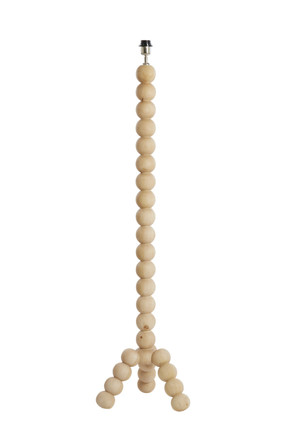 Floor lamp 35x35x130 cm VEGLIO wood matt natural