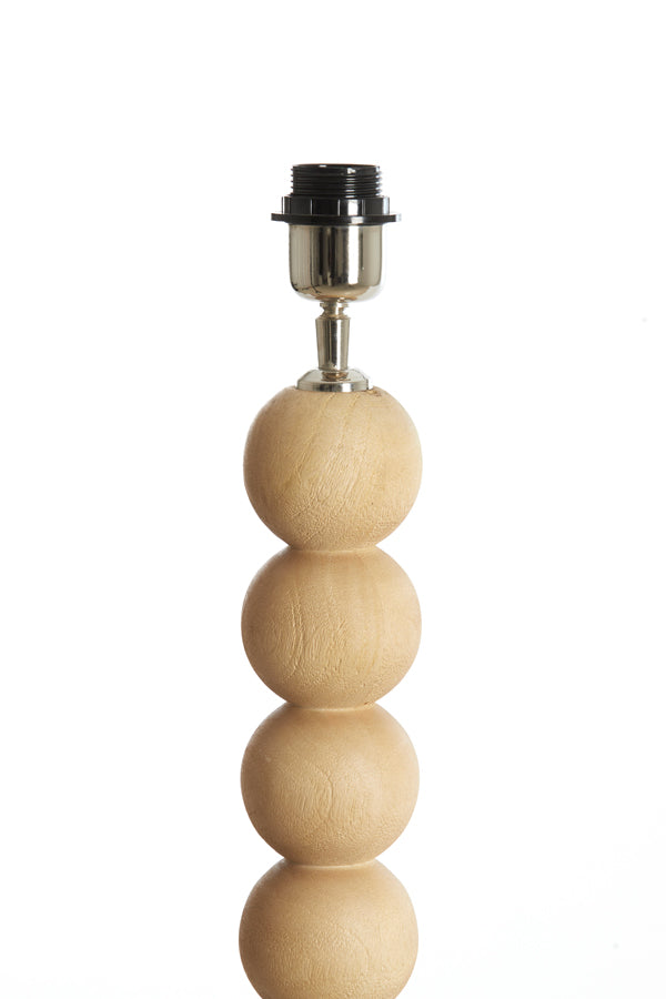 Floor lamp 35x35x130 cm VEGLIO wood matt natural