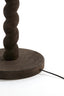 Floor lamp 30x138 cm NANNO wood matt grey-brown