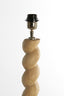 Floor lamp 30x138 cm NANNO wood matt natural