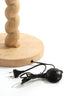 Floor lamp 30x138 cm NANNO wood matt natural
