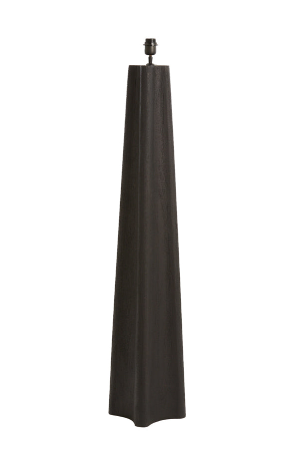 Floor lamp 23x23x125 cm NAVELLI wood matt black