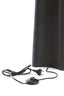 Floor lamp 23x23x125 cm NAVELLI wood matt black