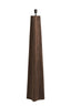 Floor lamp 23x23x125 cm NAVELLI wood matt grey-brown