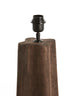 Floor lamp 23x23x125 cm NAVELLI wood matt grey-brown