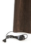 Floor lamp 23x23x125 cm NAVELLI wood matt grey-brown