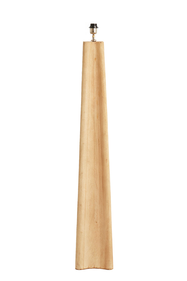 Floor lamp 23x23x125 cm NAVELLI wood matt natural