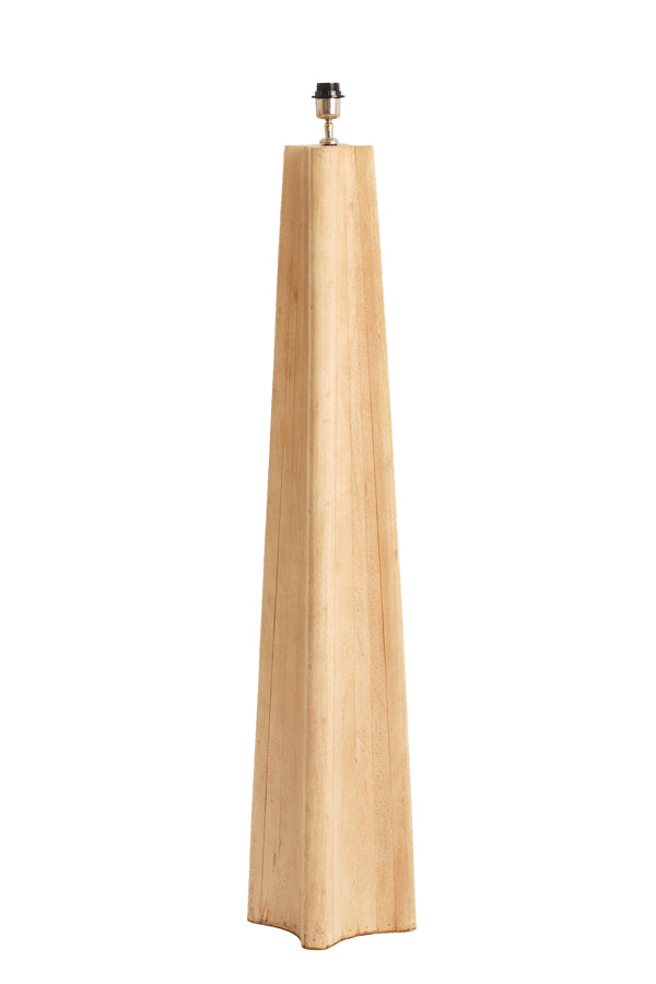 Floor lamp 23x23x125 cm NAVELLI wood matt natural