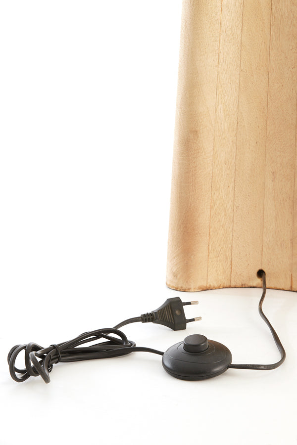 Floor lamp 23x23x125 cm NAVELLI wood matt natural