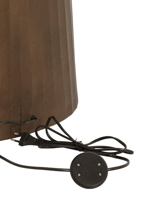 Floor lamp 27,5x14x144 cm MIJAS dark brown-bronze