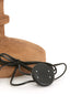 Floor lamp 30x135 cm CECILY wood matt grey-brown