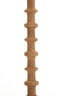 Floor lamp 30x135 cm CECILY wood matt grey-brown
