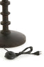 Floor lamp 30x135 cm CECILY wood matt dark russet