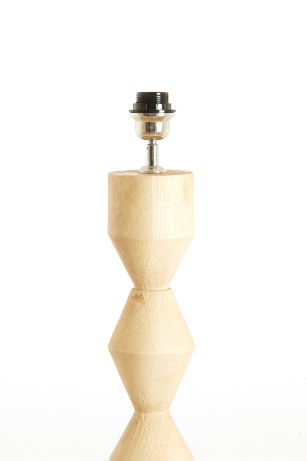 Floor lamp 23x133 cm EDIE wood matt natural