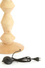 Floor lamp 23x133 cm EDIE wood matt natural