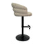 Bar stool Nikki biscotti swivel fire retardant
