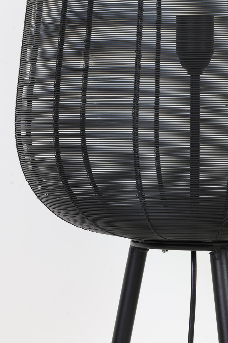 Floor lamp tripod 37x135 cm ADETA matt black