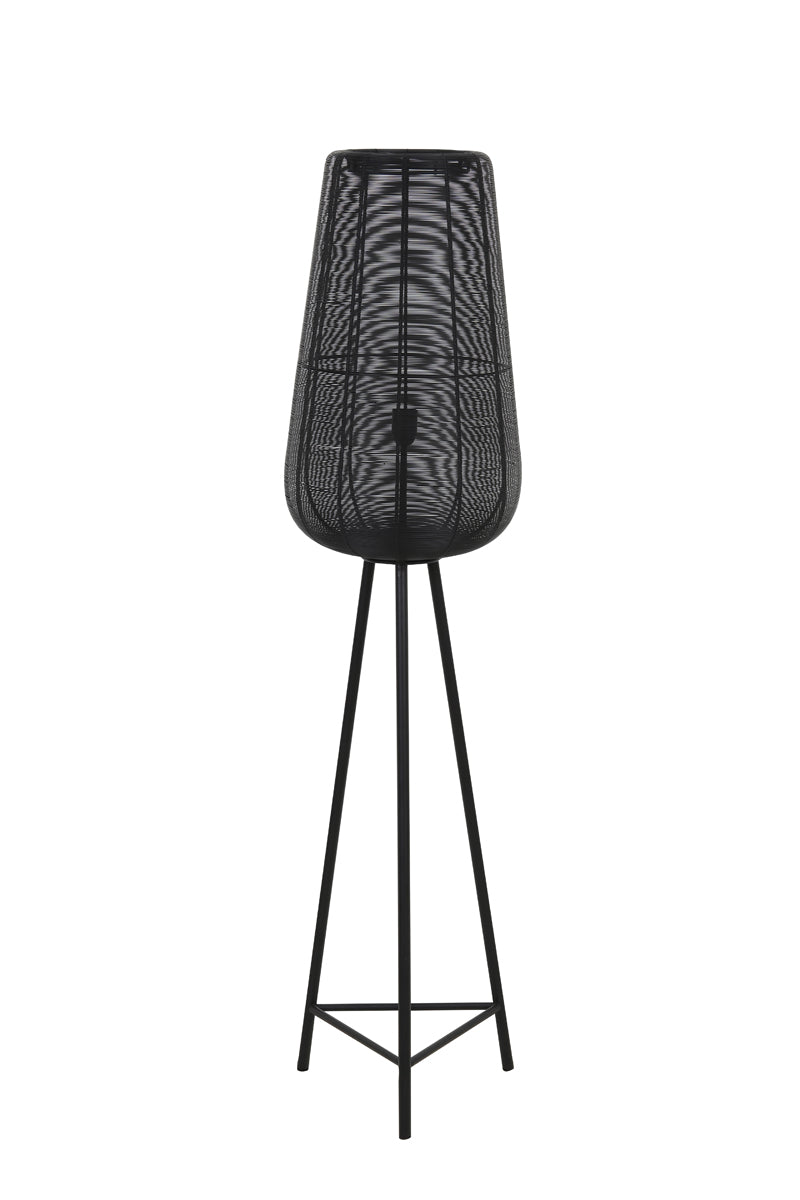 Floor lamp tripod 37x147 cm ADETA matt black