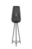 Floor lamp tripod 37x147 cm ADETA matt black