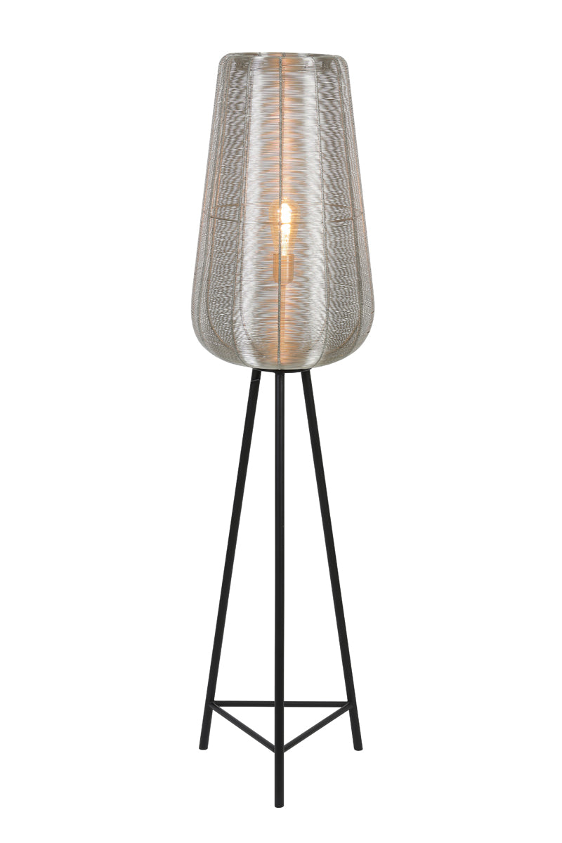 Floor lamp tripod 37x147 cm ADETA nickel