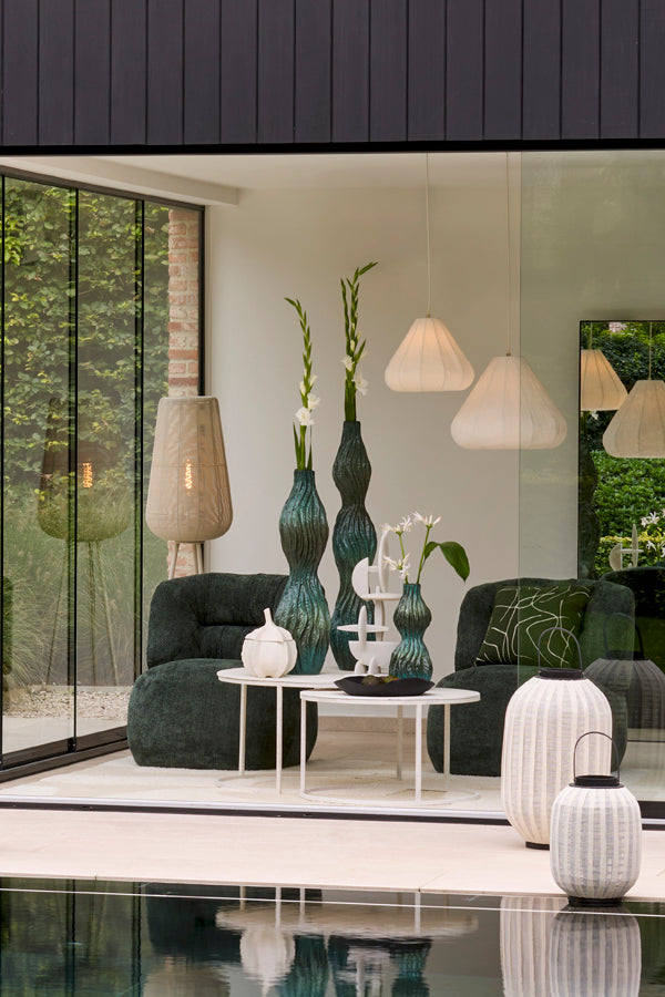 Floor lamp tripod 37x147 cm ADETA matt cream