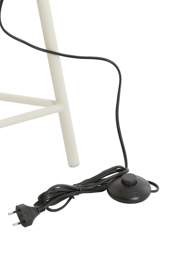 Floor lamp tripod 37x147 cm ADETA matt cream