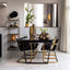 Floor lamp tripod 37x147 cm ADETA gold+matt black