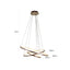 Chandelier Amira gold