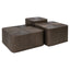 Coffee table Cubes Brunzae (Set of 3)
