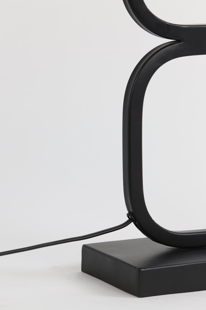 Lamp base 23x11,5x69 cm LUTIKA matt black