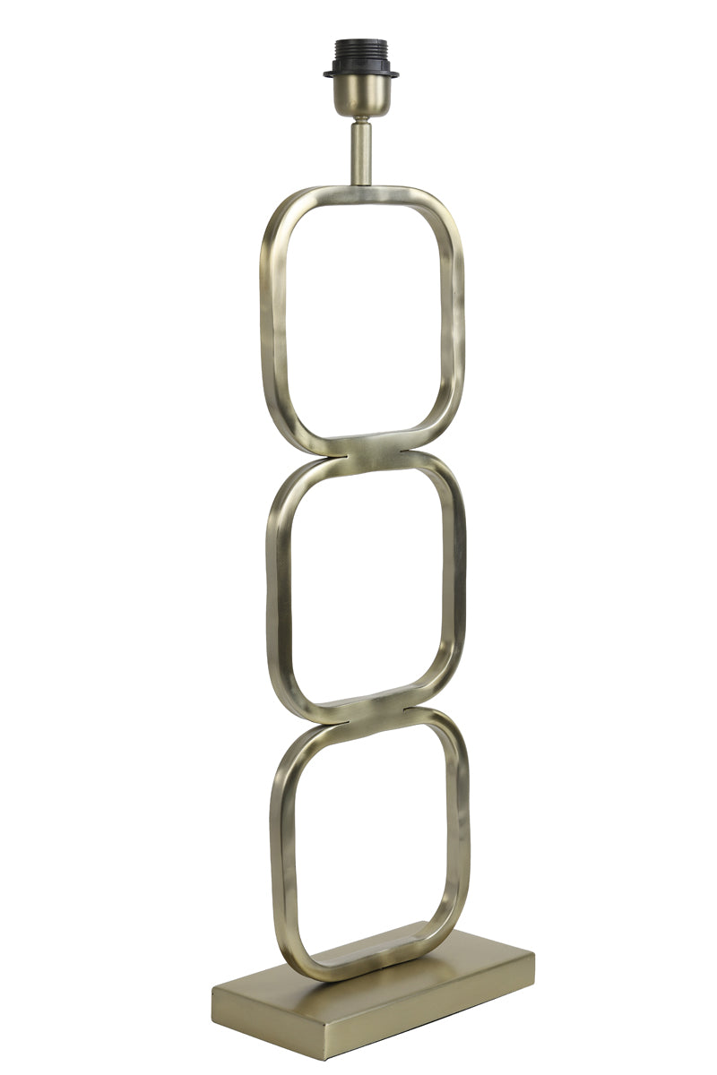 Lamp base 23x11,5x69 cm LUTIKA light gold