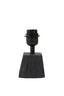 Lamp base 11x9x19 cm KARDAN wood matt black