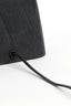Lamp base 11x9x19 cm KARDAN wood matt black