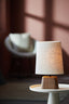 Lamp base 11x9x19 cm KARDAN wood matt brown