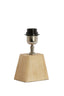 Lamp base 11x9x19 cm KARDAN wood matt natural