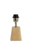Lamp base 11x9x19 cm KARDAN wood matt natural