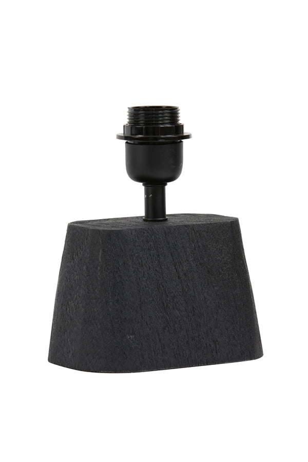 Lamp base 16x10x21 cm KARDAN wood matt black