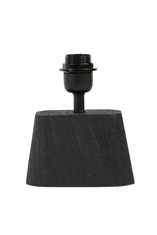Lamp base 16x10x21 cm KARDAN wood matt black
