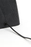 Lamp base 16x10x21 cm KARDAN wood matt black
