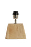 Lamp base 16x10x21 cm KARDAN wood matt natural