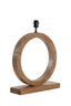 Lamp base 41x13x55 cm TINAR wood matt brown