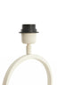 Lamp base 33x17x59 cm STELIUS cream
