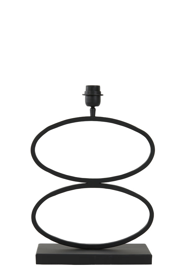Lamp base 33x17x42 cm STELIUS matt black