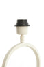 Lamp base 33x17x42 cm STELIUS cream