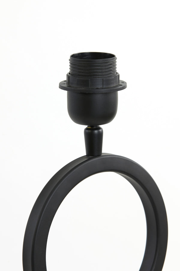 Lamp base 15x10x51 cm STELIOS matt black