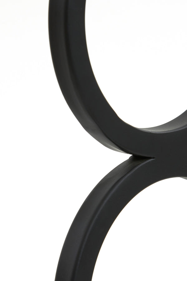 Lamp base 15x10x51 cm STELIOS matt black